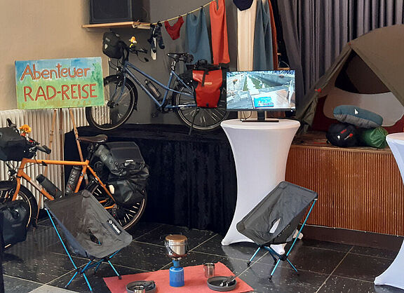 Radreisen mit Sack und Pack