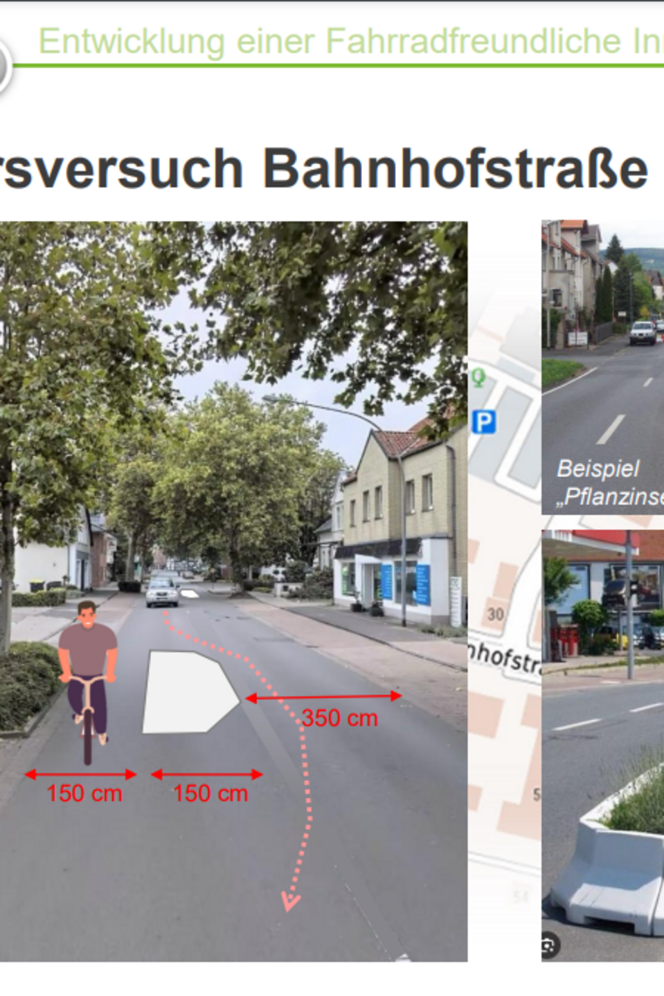 Verkehrsversuch Bahnhofstraße Verkehrsversuch Bahnhofstraße