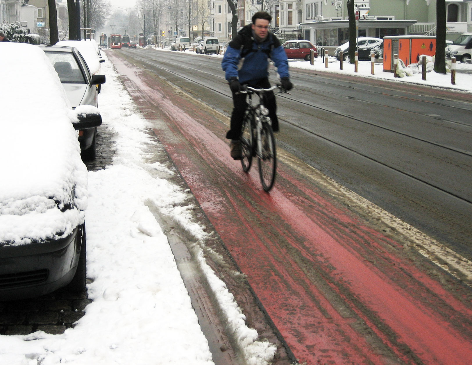 Radfahren im Winter Radfahren im Winter